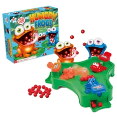 HUNGRY FROGS GAME, 2 Player, Age 5+ Bxd.