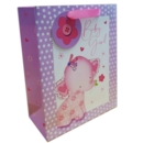 GIFT BAG,Baby Girl Elephant (Medium)