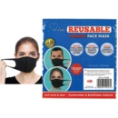 WASHABLE FACE MASK Adult Black, Spandex I/cd