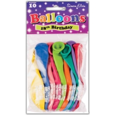 BALLOONS,18 Today 10's