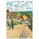 GREETING CARDS,Birthday 6's Steep Hill in the Village,