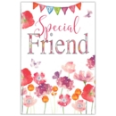 GREETING CARDS,Special Friend 6's Floral