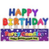 CAKE CANDLES,Happy Birthday H/pk