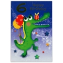 GREETING CARDS,Age 6 Male 12's Dinosaur
