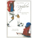 BIRTHDAY CARDS,Nephew 6's Football (Was 1.29)
