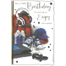 GREETING CARDS,Birthday 6's Presents & Fashion (Was 1.29)