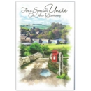 BIRTHDAY CARDS,Uncle 6's Countryside Scene (Was 1.10)