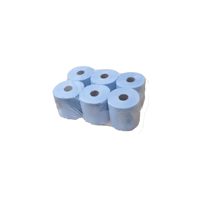 BLUE ROLL, PAPER TOWEL 2 Ply Centrefeed 190mm x 150m