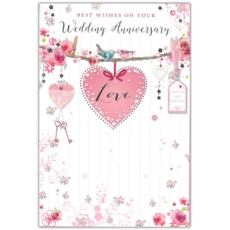 ANNIVERSARY CARDS, Your Birds, Heart design