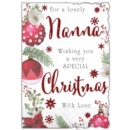 XMAS CARDS,Nanna & Grandad 6's Teddy Bears Reading  (Was1.15)