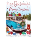 XMAS CARDS,Dad 6's Christmas Campervan