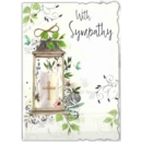 GREETING CARDS,Sympathy 6's Floral Religious