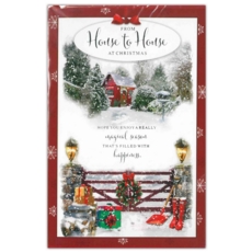 XMAS CARDS,House to House 6's Decorated Driveway (Was 1.10)
