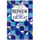 BIRTHDAY CARDS,Nephew 6's Squares Design (Was 1.20)