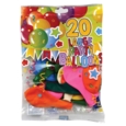 BALLOONS,Large Party, 20's 10" Asst Col. H/pk