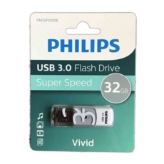 USB 3.0 FLASH DRIVE 32GB Super Speed,Vivid Philips I/cd