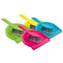 DUSTPAN & BRUSH, Assorted Colours Large           B304