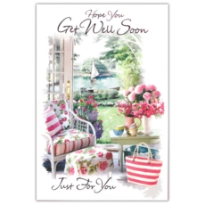 GET WELL CARDS, 6's Riverside Garden