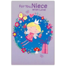 BIRTHDAY CARDS,Niece 12's (Was 0.81)