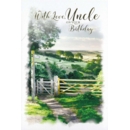 BIRTHDAY CARDS,Uncle 12's Country Scene (Was 0.81)