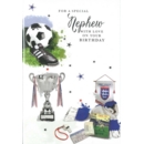 BIRTHDAY CARDS,Nephew 12's Sports Equipment (Was 0.85)