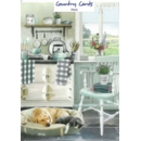GREETING CARDS,Blank Kitchen Aga  6's