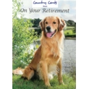 RETIREMENT CARDS, 6's Dog Scenic
