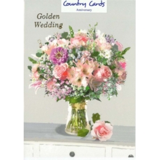 ANNIVERSARY CARDS,Your Golden 6's Floral