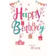 GREETING CARDS,Birthday Asst. 72's Female