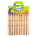 CLOTHES PEGS,HARDWOOD, 32's H/pk                     B164