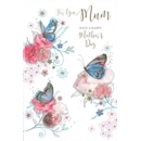 MOTHER'S DAY CARDS,Mum 6's Butterflies