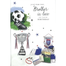 BIRTHDAY CARDS,Brother in Law 12's Sports (Was 0.85)
