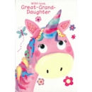 GREETING CARDS,Great Grand'dtr 12's
