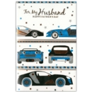FATHER'S DAY CARDS,Husband 6's Cars
