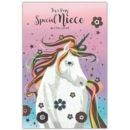 BIRTHDAY CARDS,Niece 6's Unicorn (Was 0.88)