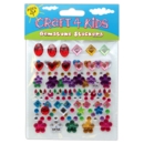 CRAFT 4 KIDS,Acrylic Gems Hearts/Flowers H/pk