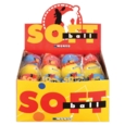 SOFT SPONGE BALL,3's Assorted Col CDU