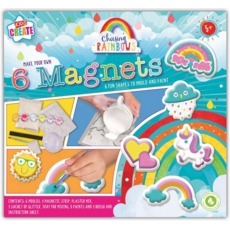 MAGNETS,Mould & Paint, 6 Moulds