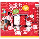 CRACKERS,23cm SANTA'S YES OR NO GAME 6's (Was 5.99)