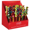 PEN, CHRISTMAS TREE Assorted Col. CDU