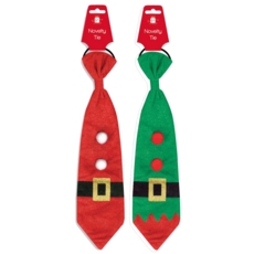 TIE, Christmas Novelty, 2 Asst Designs I/cd (Was 1.49)