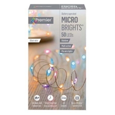 LIGHTS,LED Microbright Rainbow 50's B/Op (Was 6.49)