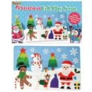 FELT PICTURE PLAY,Christmas Scene 30 x 20cm