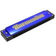 HARMONICA SUPERETRO Asst Col, Bxd. CDU