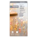 LIGHTS,LED Multi Action Red & Vintage Gold 100's (Was 7.99)