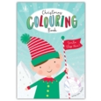 XMAS COLOURING BOOK,A4 2 Asst Elf/Snowman 20 page (Was 1.49)