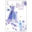 AGE 18 CARDS Female 12's Floral Dress (Was 0.85)