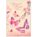 SPECIAL FRIEND CARDS, 6's Butterflies