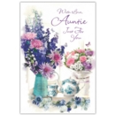 GREETING CARDS,Auntie 6's Floral Vases
