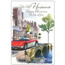 BIRTHDAY CARDS,Husband 6's Sports Car (Was 0.87)